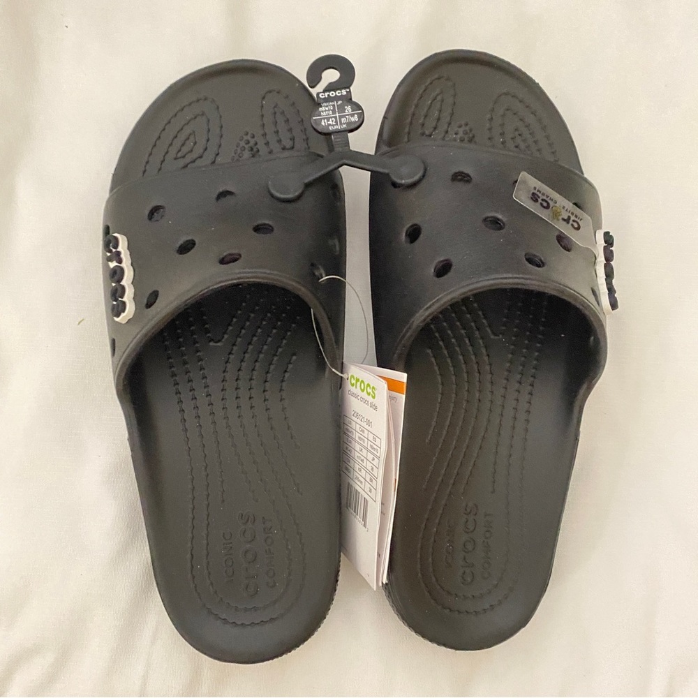 Crocs classic crocs slide, size M8W10
